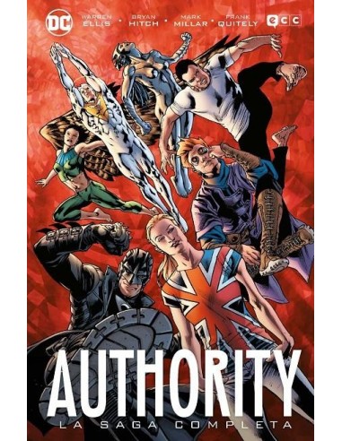 9788419920911,ECC,Authority – La saga completa, Americano, Warren Ellis, Mark Millar, Doselle Young, Tom Peyer, Bryan Hitch, Ósc