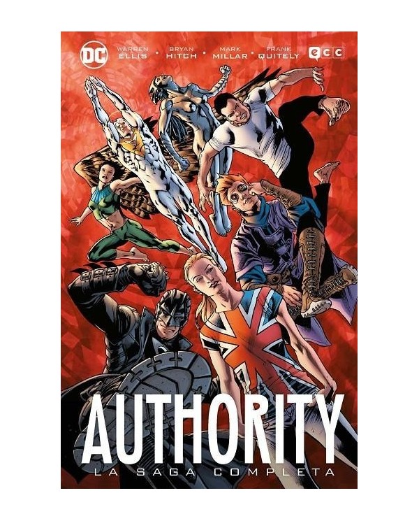 9788419920911,ECC,Authority – La saga completa, Americano, Warren Ellis, Mark Millar, Doselle Young, Tom Peyer, Bryan Hitch, Ósc