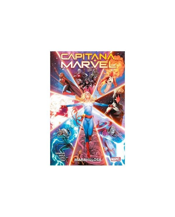 9788411508629,PANINI,CAPITANA MARVEL 06 MARAVILLOSA, Marvel, VARIOS AUTORES