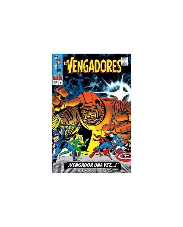 9788411509510,PANINI,BIBLIOTECA MARVEL 41. LOS VENGADORES 04, Marvel, VARIOS AUTORES