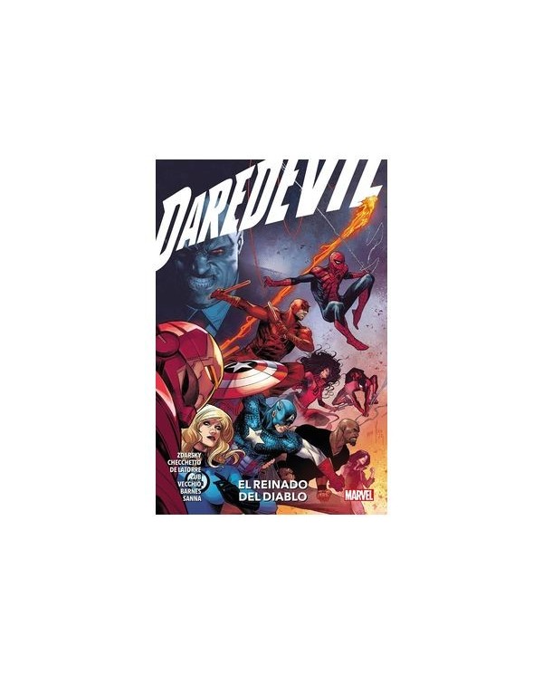 9788411509756,PANINI,MARVEL PREMIERE. DAREDEVIL 08 EL REINADO DEL DIABLO, Marvel, VARIOS AUTORES