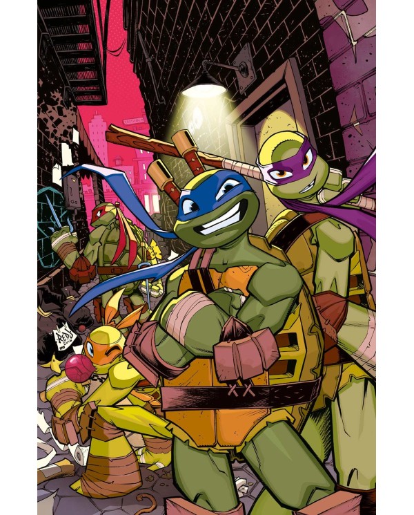 9788410108417,ECC,Las asombrosas aventuras de las Tortugas Ninja núm. 14, Americano, Matthew K. Manning, Chad Thomas, Jon Sommar