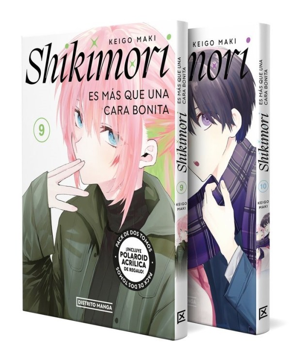 9788419686800,DISTRITO MANGA,SHIKIMORI ES MAS QUE UNA CARA BONITA 9 Y 10
Pack de lanzamiento, Manga, KEIGO MAKI