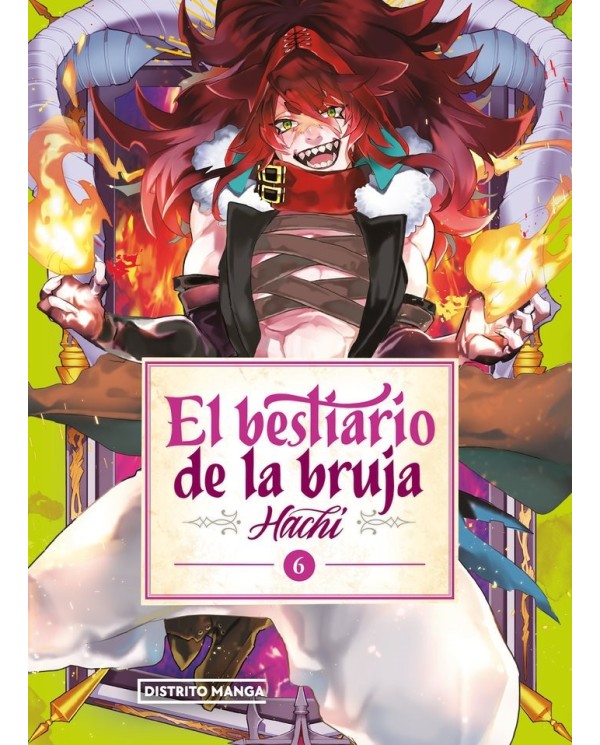 9788419412782,DISTRITO MANGA,EL BESTIARIO DE LA BRUJA 6, Manga, HACHI