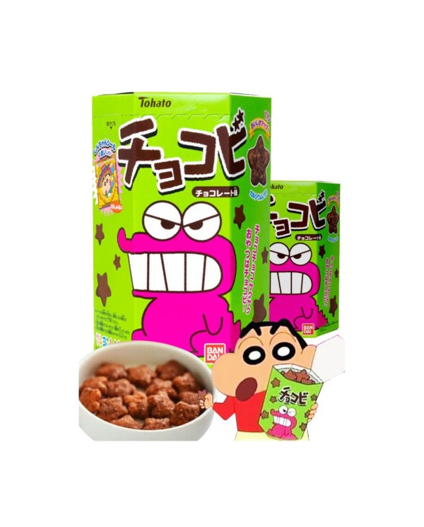 Snack de Chocolate Shin Chan Chocobi con Sticker 4543112882783