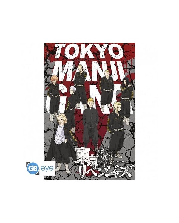 TOKYO REVENGERS - Poster Maxi 91.5x61 - Takemichi & Tokyo Manji Gan...