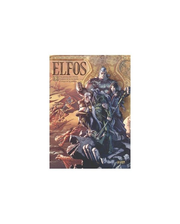 ELFOS 17. UNA GUERRA, TRES CORONAS/ EL CAMINO DE LOS ZUL KASSAI/ EL REFUGIO DE LAS SOMBRAS,9788419610959,ISTIN,YERMO EDICIONES