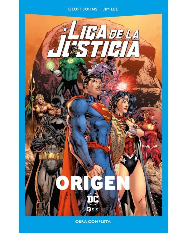 Liga de la Justicia: Origen (DC Pocket),9788410108813,Geoff Johns/ Jim Lee                                                      