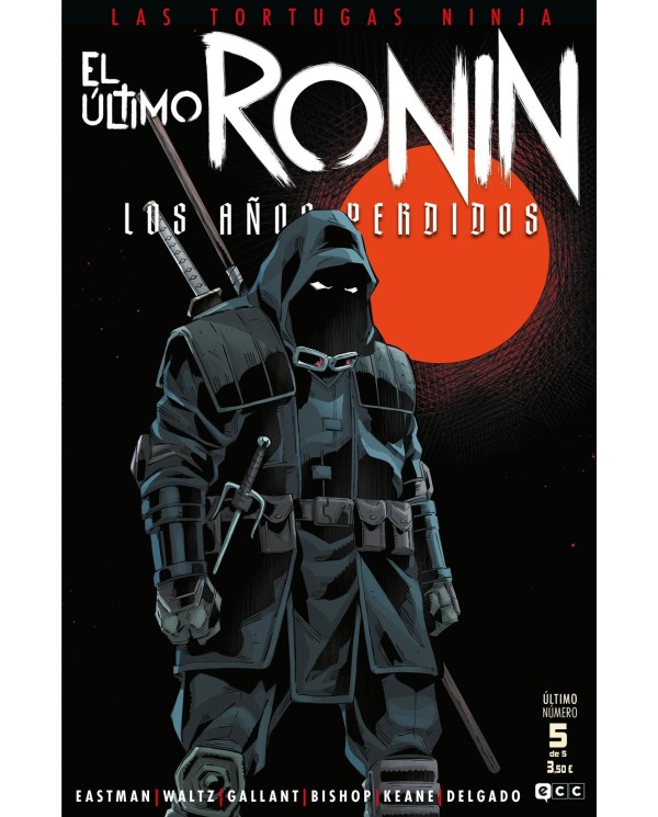 Las Tortugas Ninja: El último ronin - Los años perdidos núm. 5 de 5,9788410108684,Kevin Eastman/ Tom Waltz/ SL Gallant/ Ben Bish