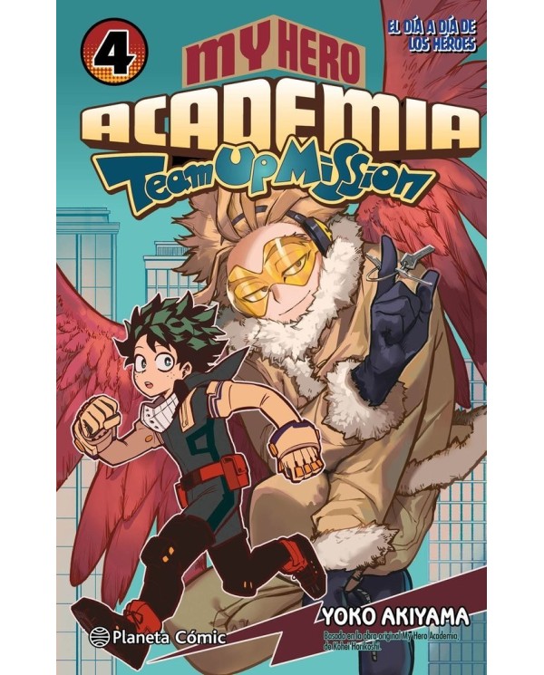 MY HERO ACADEMIA TEAM UP MISSION 4,9788411611176 ,HORIKOSHI  KOHEI,PLANETA COMIC