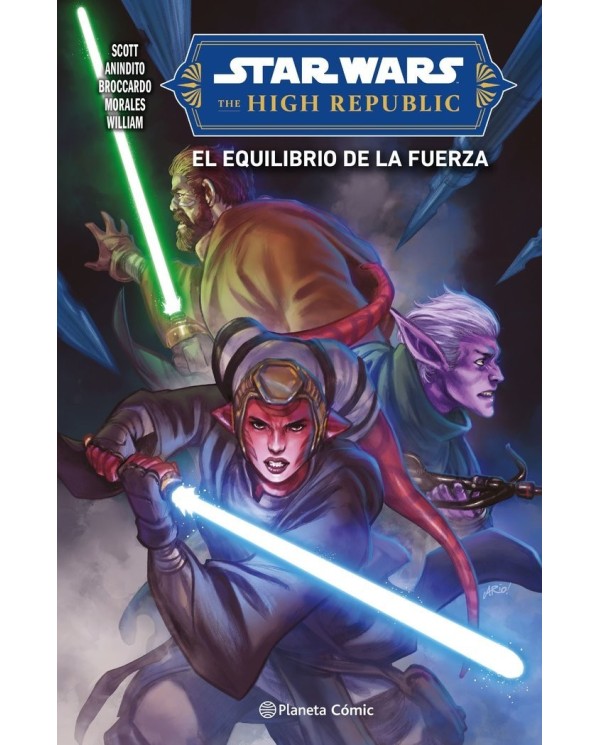 STAR WARS THE HIGH REPUBLIC II EL EQUILIBRIO DE LA FUERZA,9788411610957 ,SCOTT  CAVAN/AA  VV ,PLANETA COMIC