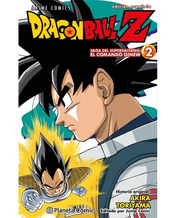 DRAGON BALL Z ANIME COMICS SAGA DEL COMANDO GINEW 2,9788411408448 ,TORIYAMA  AKIRA,PLANETA COMIC