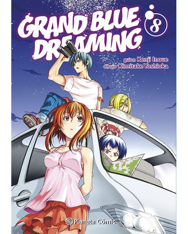 GRAND BLUE DREAMING 8,9788411402712 ,INOUE  KENJI/YOSHIOKA  KIMITAKE,PLANETA COMIC