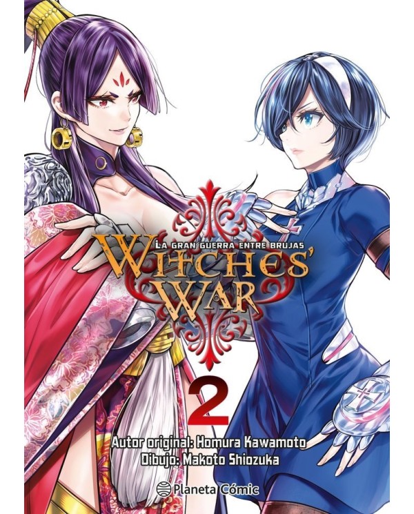 WITCHES WAR LA GRAN GUERRA ENTRE BRUJAS 2,9788411610995 ,KAWAMOTO  HOMURA/SHIOZUKA  MAKOTO,PLANETA COMIC