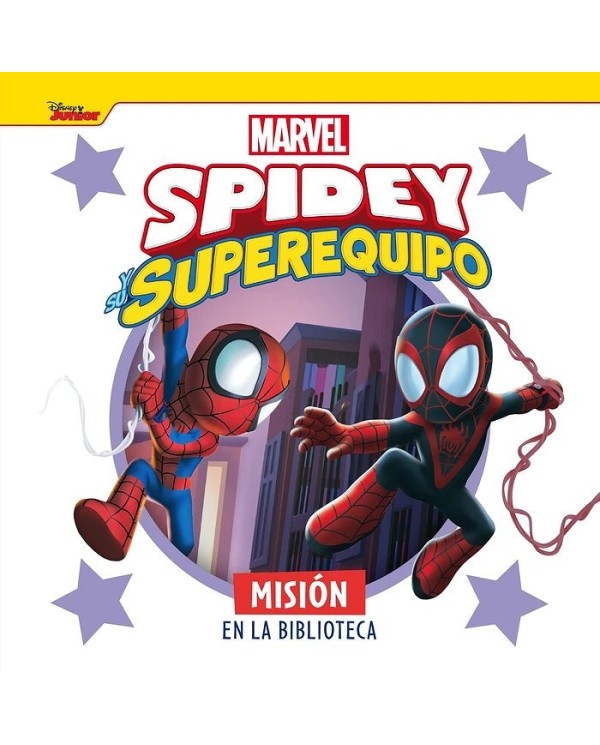 SPIDEY Y SU SUPEREQUIPO MISION EN LA BIBLIOTECA Cuento 9788418610684