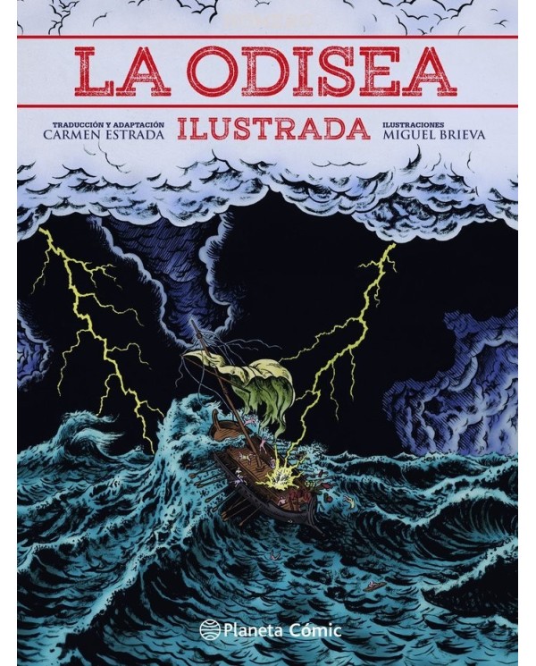 LA ODISEA ILUSTRADA,9788413411491 ,BRIEVA  MIGUEL/HOMERO,PLANETA COMIC