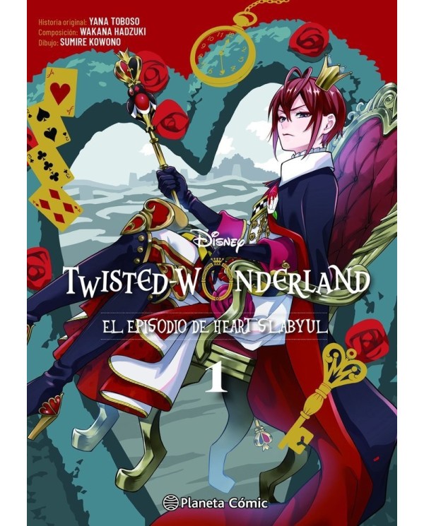 TWISTED WONDERLAND 1,9788411611602 ,TOBOSO  YANA/KOWONO  SUMIRE/HADZUKI  WAK,PLANETA COMIC