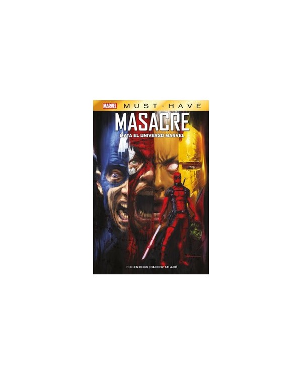 MARVEL MUST-HAVE. MASACRE MATA EL UNIVERSO MARVEL,9788410512719,CULLEN BUNN,PANINI