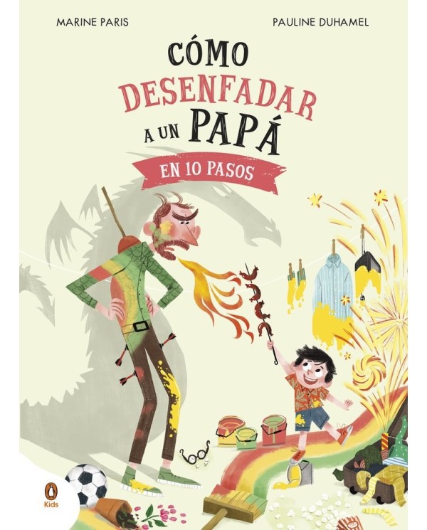 COMO DESENFADAR A UN PAPA EN 10 PASOS,9788419511652,MARINE PARIS,PENGUIN KIDS