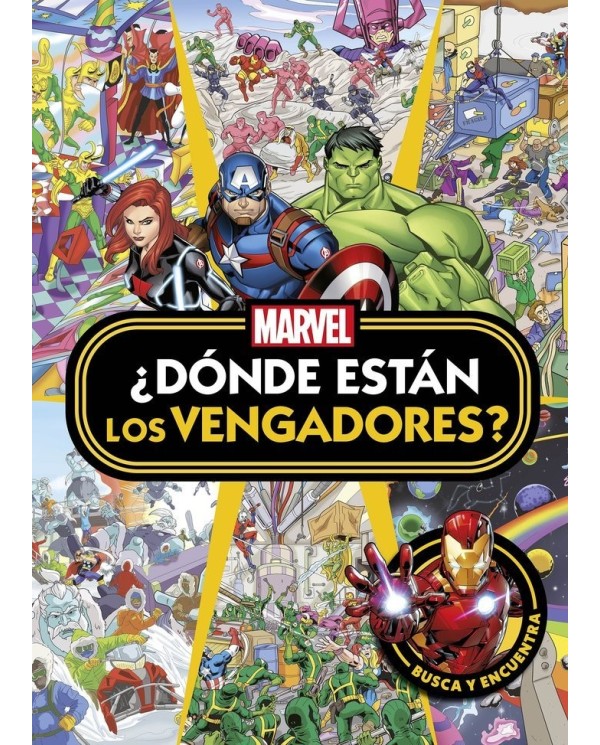 LOS VENGADORES DONDE ESTAN LOS VENGADORES,9788418610752,MARVEL,LIBROS DISNEY