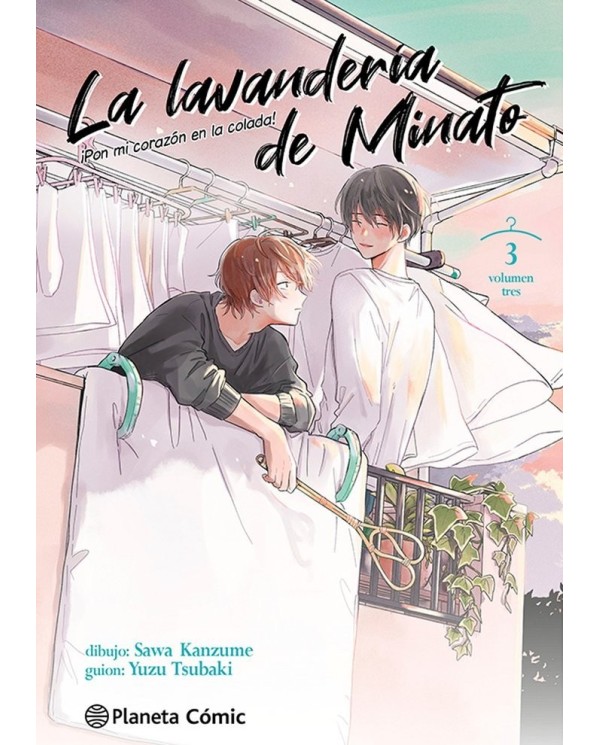 LA LAVANDERIA DE MINATO 3,9788411408615 ,TSUBAKI  YUZU/KANZUME  SAWA,PLANETA COMIC