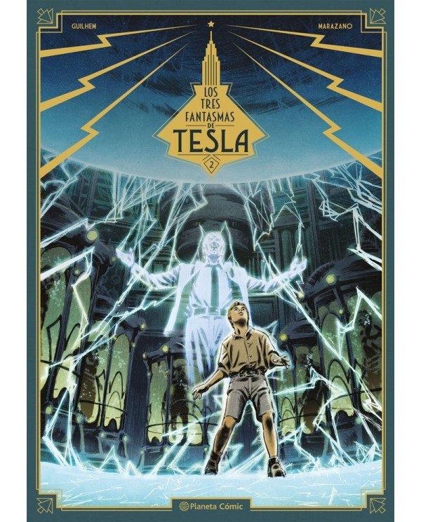 LOS TRES FANTASMAS DE TESLA 2,9788491734635 ,RICHARD  MARAZANO,PLANETA COMIC