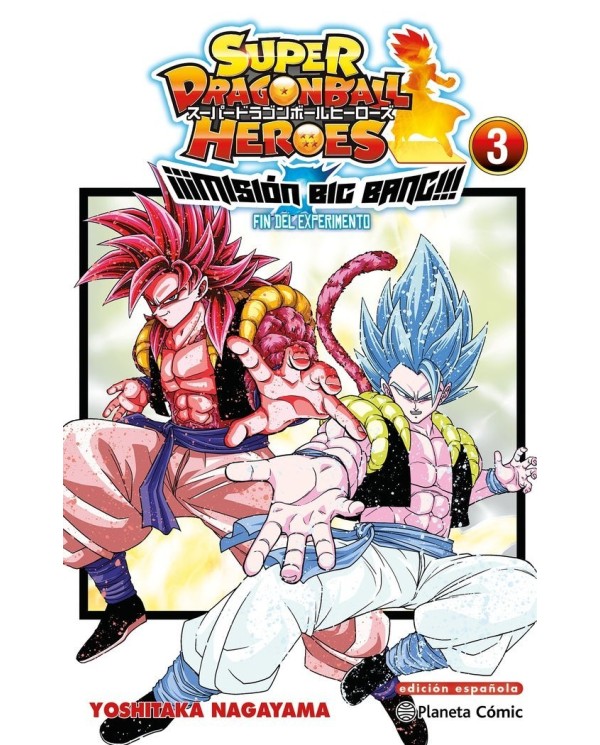 DRAGON BALL HEROES UNIVERSE BIG BANG MISSION Nº 03/03,9788411401609 ,TORIYAMA  AKIRA/NAGAYAMA  YOSHITAKA,PLANETA COMIC