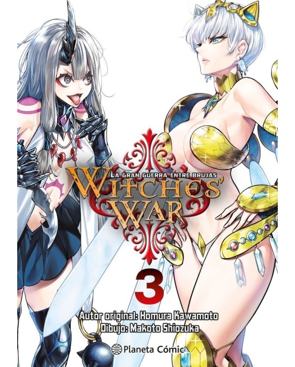 WITCHES WAR LA GRAN GUERRA ENTRE BRUJAS 3,9788411611909 ,KAWAMOTO  HOMURA/SHIOZUKA  MAKOTO,PLANETA COMIC