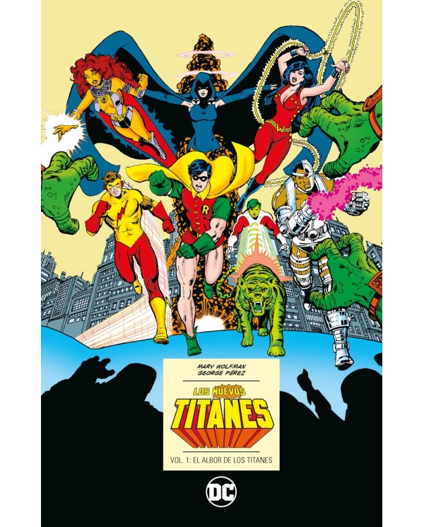 Los Nuevos Titanes vol. 1 de 6: El albor de los Titanes (DC Icons) (Segunda edición),9788410203013,Marv Wolfman, George Pérez,EC