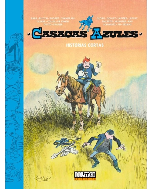 CASACAS AZULES HISTORIAS CORTAS 9788410031319 BLUTCH / MALTAITE / GLORIS / ZIDROU / VVAA