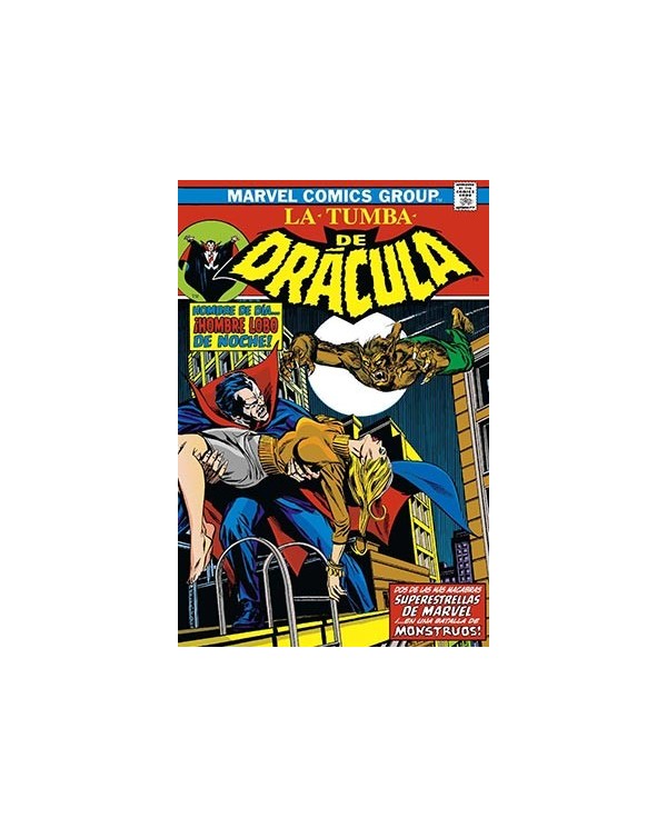 BIBLIOTECA DRACULA. LA TUMBA DE DRACULA 03 ¡CONTRA EL HOMBRE LOBO!,9788411014977,MARV WOLFMAN,PANINI