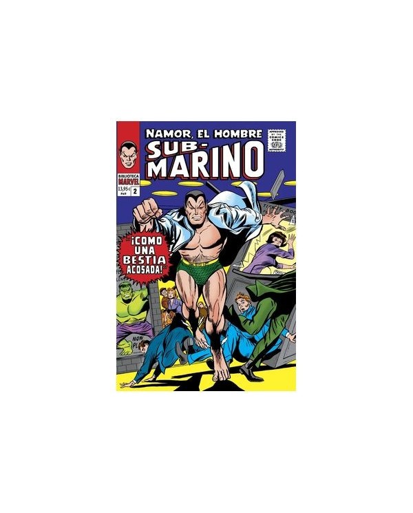 BIBLIOTECA MARVEL 53 NAMOR EL HOMBRE SUBMARINO 02,9788410511897,VARIOS AUTORES,PANINI