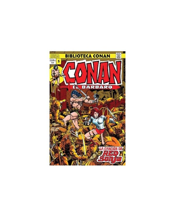 BIBLIOTECA CONAN. CONAN EL BARBARO 05,9788410511859,ROY THOMAS,PANINI