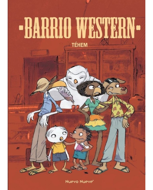 BARRIO WESTERN,9788417989934,TEHEM,NUEVO NUEVE