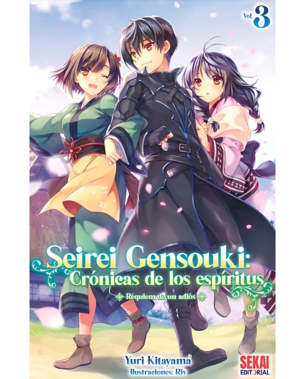 SEIREI GENSOUKI CRONICAS DE LOS ESPIRITUS VOL 3,9788412787054,KITAYAMA YURI,SEKAI EDITORIAL