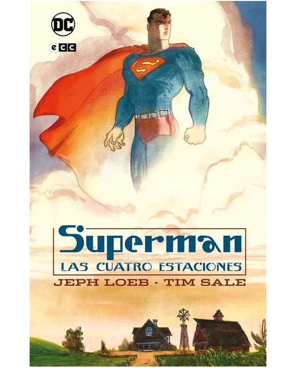 Superman: Las cuatro estaciones (Grandes Novelas Gráficas de DC),9788410134348,Jeph Loeb, Tim Sale,ECC