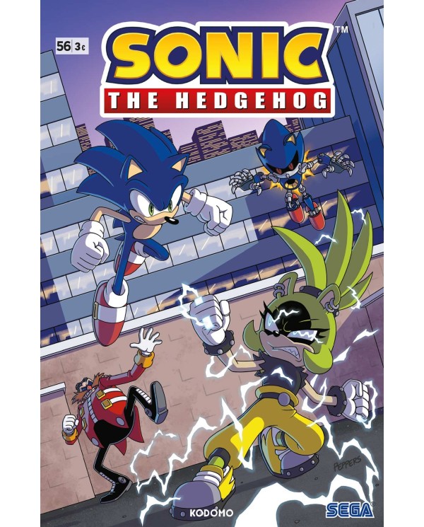 Sonic The Hedgehog núm. 56,9788410134614,Evan Stanley,ECC