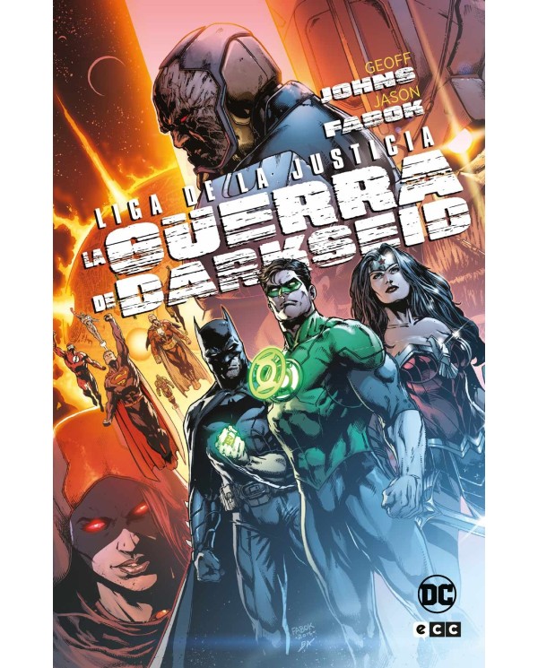 Liga de la Justicia: La guerra de Darkseid (Grandes Novelas Gráficas de DC),9788410134355,Geoff Johns, Dan Jurgens, Dan Abnett, 