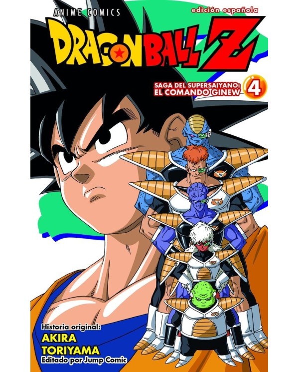 DRAGON BALL Z ANIME COMICS SAGA DEL COMANDO GINEW Nº 04/06,9788411611978 ,TORIYAMA, AKIRA,PLANETA COMIC