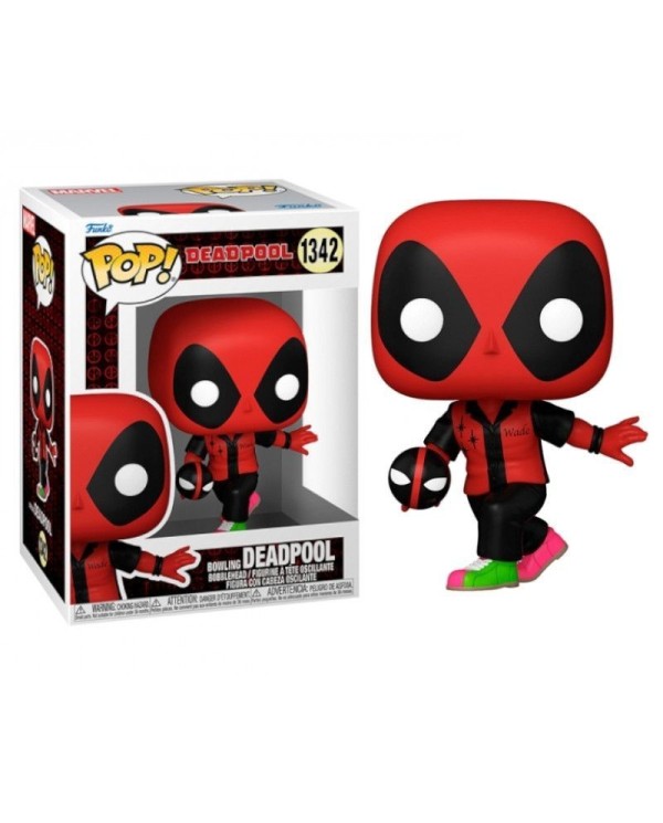 FUNKO POP Deadpool Jugador de Bolos 1342 ,889698760775,,FUNKO