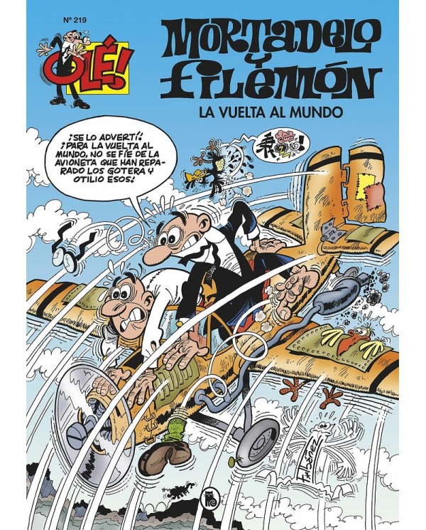 LA VUELTA AL MUNDO OLE MORTADELO 219 Inicio6,95 €6,95 €  Inicio