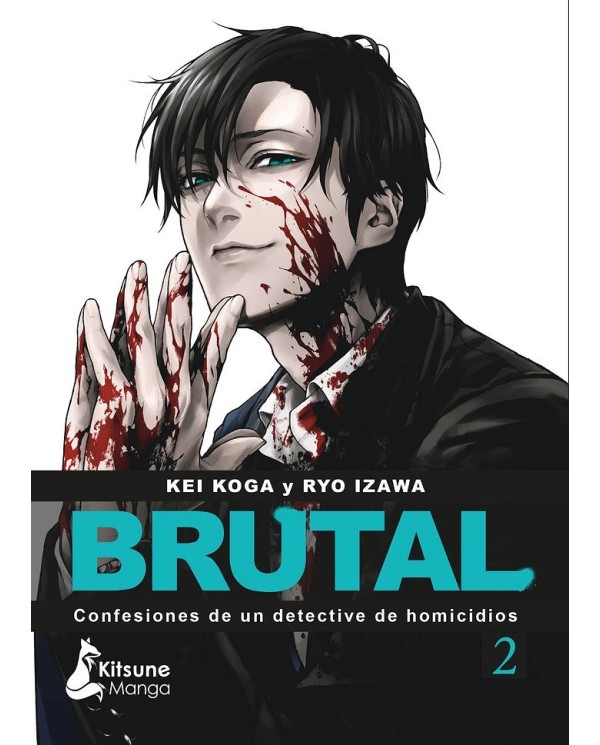 BRUTAL CONFESIONES DE UN DETECTIVE DE HOMICIDIOS 2 KITSUNE BOOKS8,9...