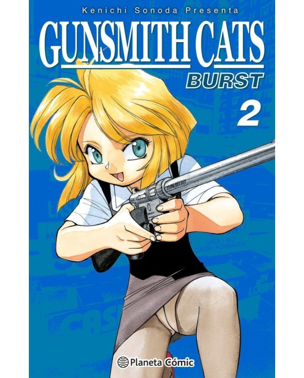 SONODA  KENICHI,PLANETA COMIC,,9788411612319 ,GUNSMITH CATS BURST 2