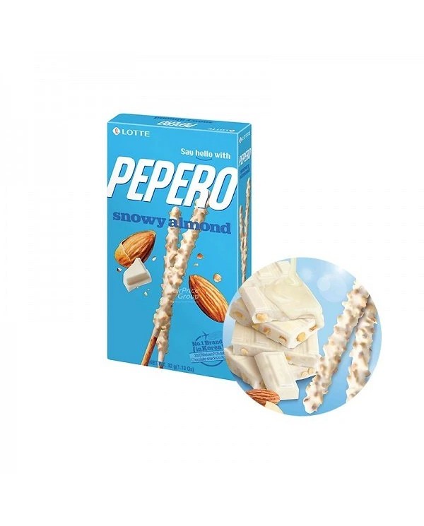 PEPERO SABOR SNOWY ALMOND  8801062880140