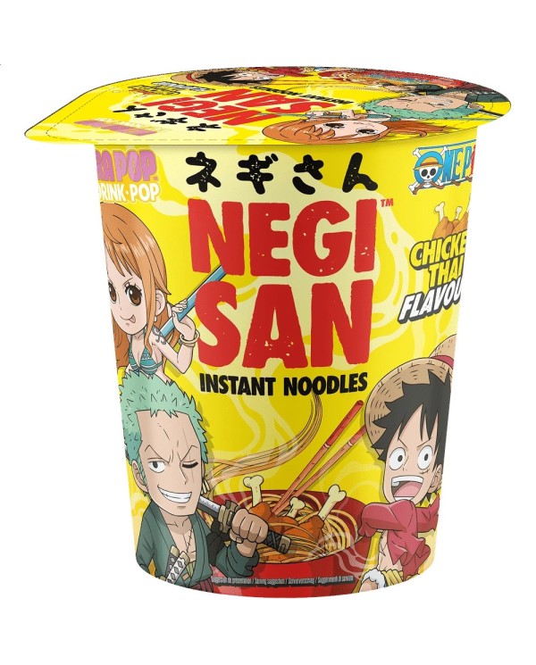 ONE PIECE RAMEN INSTANTANEO SABOR POLLO  3770032049892