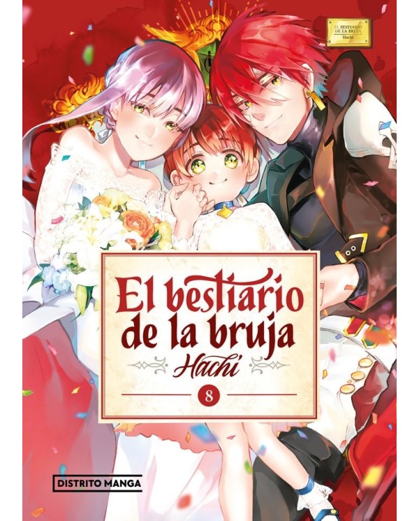 HACHI,DISTRITO MANGA,,9788419412942,EL BESTIARIO DE LA BRUJA 8