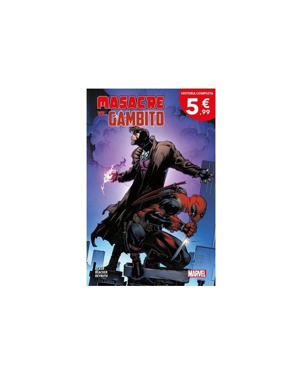 BEN ACKER,PANINI,MARVEL,9788410512917,MASACRE VS GAMBITO