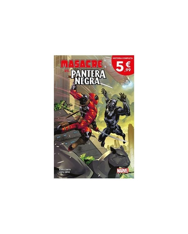 RICARDO LOPEZ ORTIZ,PANINI,MARVEL,9788410512931,MASACRE VS PANTERA NEGRA