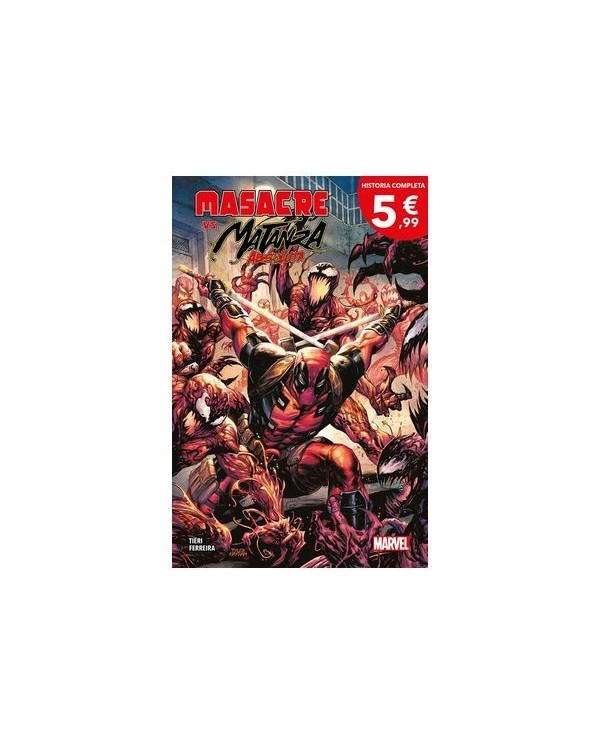 FRANK TIERI,PANINI,MARVEL,9788410512948,MASACRE VS MATANZA ABSOLUTA