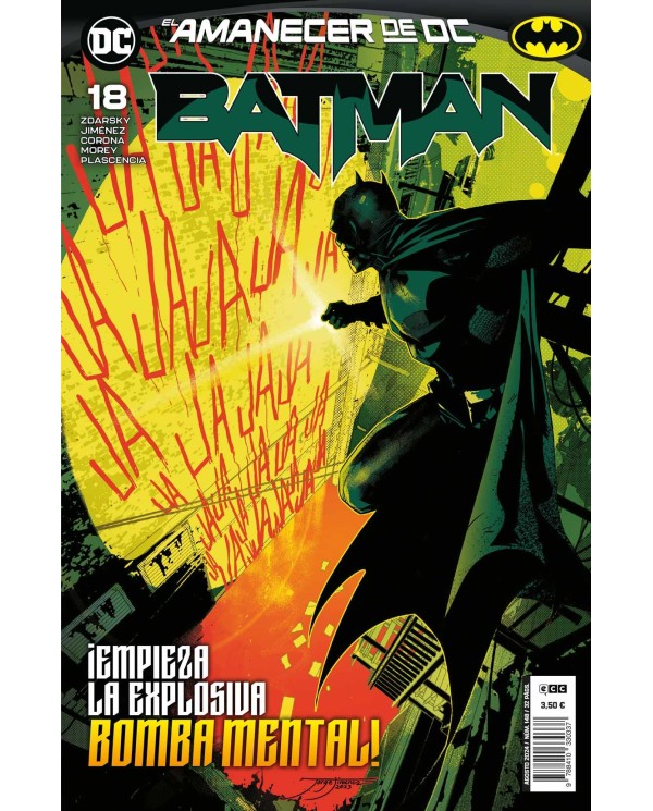 Chip Zdarsky,ECC,,9788410330337,Batman núm. 18/ 148